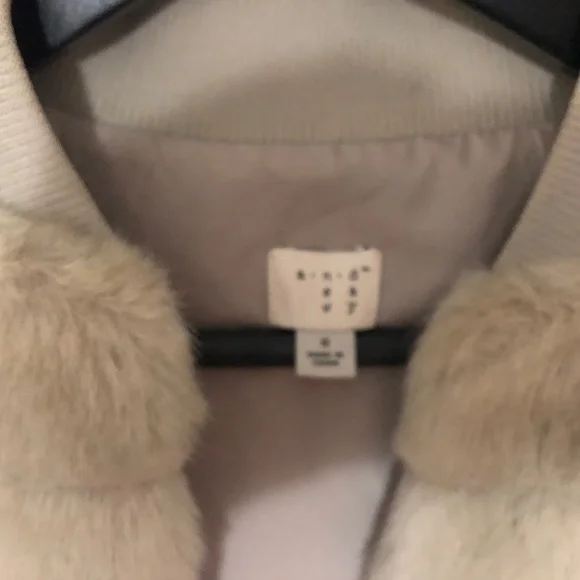 andeawy tan faux fur vest - Picture 2 of 4